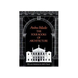 ISBN Four Books of Architecture book Educational English 110 pages