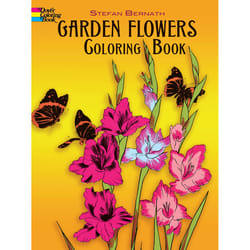 Dover Publications Garden Flowers Coloring book/album