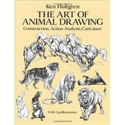ISBN Art of Animal Drawing : Construction, Action, Analysis, Caricature book English 134 pages