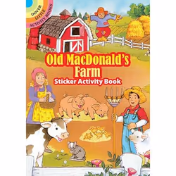Dover Publications Old MacDonald's Farm Sticker Activity Book, 4 yr(s), Farm, Multicolour