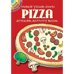 Dover Publications Make Your Own Pizza Sticker Activity Book kids' stickers