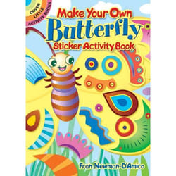 Dover Publications Make Your Own Butterfly Sticker Activity Book kids' stickers
