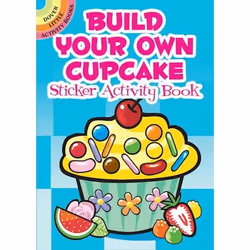 Dover Publications Build Your Own Cupcake Sticker Activity Book, 83 pc(s), 4 yr(s), Multicolour