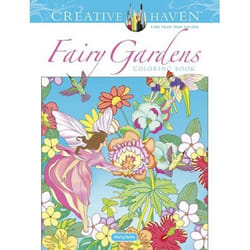 Dover Publications Creative Haven Fairy Gardens Coloring Book Coloring book/album