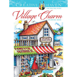 Dover Publications Creative Haven Village Charm Coloring book/album