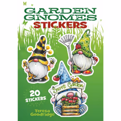 Dover Publications Garden Gnomes Stickers, 20 pc(s), Multicolour