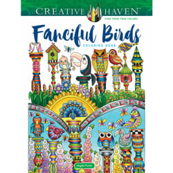 Dover Publications Creative Haven Fanciful Birds Coloring Book Coloring book/album