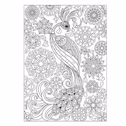 Dover Publications Creative Haven Fanciful Birds Coloring Book Coloring book/album - Additional view 8
