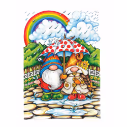 Dover Publications Creative Haven Gnome Sweet Gnome Coloring Book Coloring book/album