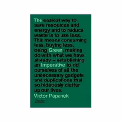 ISBN Green Imperative: Ecology and Ethics in Design and Architecture, Educational, English, 352 pages