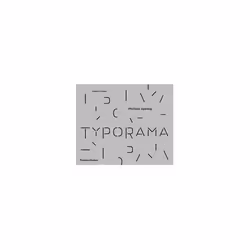 ISBN Typorama: The Graphic Work of Philippe Apeloig, English, Hardcover, 384 pages