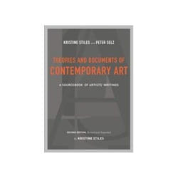 ISBN Theories and Documents of Contemporary Art: A Sourcebook of Artists' Writings book Art & design English Paperback 1200 pages