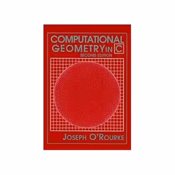 ISBN Computational Geometry in C 2e, Computing & Internet, English, 390 pages