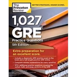 ISBN 1,027 GRE Practice Questions 5e : GRE Prep for an Excellent Score, Educational, English, 704 pages