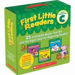 First Little Readers: Guided Reading, Level C: 25 Irresistible Books That Are Just the Right Level for Beginning Readers