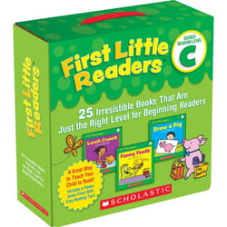 First Little Readers: Guided Reading, Level C: 25 Irresistible Books That Are Just the Right Level for Beginning Readers