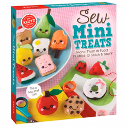 KLUTZ Sew Mini Treats, Children's craft kit, 10 yr(s), Multicolour, 1 pc(s)