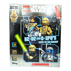 LEGO Star Wars: R2-D2 and C-3PO's Guide to the Galaxy book plus C-3PO minifigure