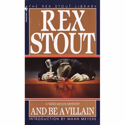 ISBN And Be A Villain, Mystery & Suspense, English, Mass Market Paperback, 256 pages