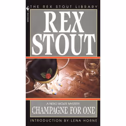 ISBN Champagne for One, Mystery & Suspense, English, Mass Market Paperback, 224 pages