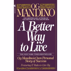 ISBN A Better Way to Live, Mass Market Paperback, 144 pages