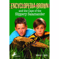 ISBN Encyclopedia Brown and the Case of the Slippery Salamander, English, Paperback, 96 pages