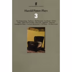 Faber & Faber HAROLD PINTER: PLAYS 3., Paperback, 399 pages