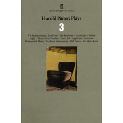Faber & Faber HAROLD PINTER: PLAYS 3. book Paperback 399 pages