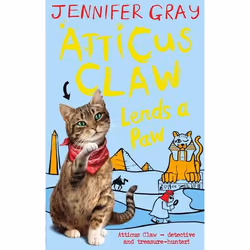 Allen & Unwin Atticus Claw Lends a Paw, Literary fiction, English, Paperback, 224 pages