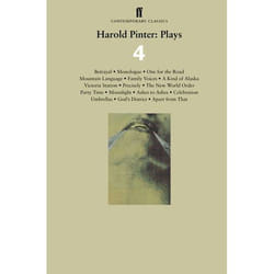 Allen & Unwin Harold Pinter: Plays 4 book English Paperback 544 pages