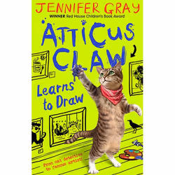 Allen & Unwin Atticus Claw Learns to Draw, English, Paperback, 224 pages