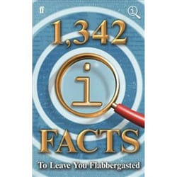 ISBN 1,342 QI Facts To Leave You Flabbergasted book Humor English Hardcover 368 pages