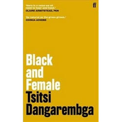 ISBN Black and Female book General novel English Hardcover 128 pages