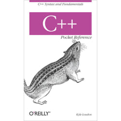 O'Reilly C++ Pocket Reference software manual 138 pages