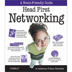 O'Reilly Head First Networking book 544 pages