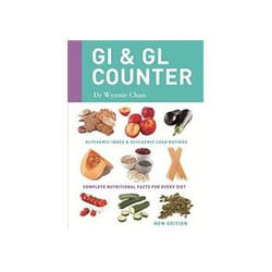 ISBN GI & GL Counter book Health, mind & body English