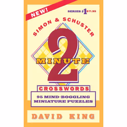 ISBN Simon And Schuster's Two-minute Crosswords Vol. 1, English, Trade Paperback, 224 pages