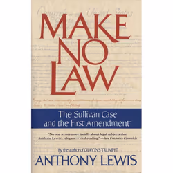 ISBN Make No Law, Paperback, 368 pages