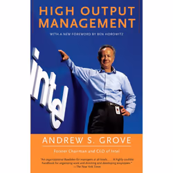 ISBN HIGH OUTPUT MANAGEMENT, Paperback, 272 pages