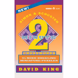 ISBN Simon & Schuster Two-Minute Crosswords, Volume 5, English, Trade Paperback, 224 pages