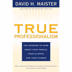 ISBN True Professionalism, English, Trade Paperback, 224 pages