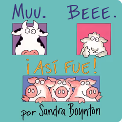 ISBN Muu. Beee. ¡Así fue! (Moo, Baa, La La), English, Hardcover, 14 pages