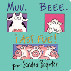 ISBN Muu. Beee. ¡Así fue! (Moo, Baa, La La)