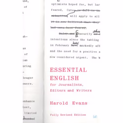 ISBN Essential English for Journalists, Editors and Writers, English, Paperback, 320 pages