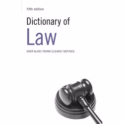 ISBN Dictionary of Law, Business & finance, English, Paperback, 320 pages