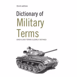 ISBN Dictionary of Military Terms (Over 6,000 words clearly defined), English, Paperback, 288 pages