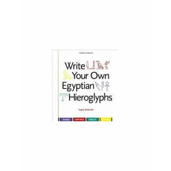ISBN Write Your Own Egyptian Hieroglyphs