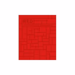 ISBN Red: Architecture in Monochrome, Educational, English, Hardcover, 224 pages