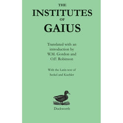ISBN The Institutes of Gaius
