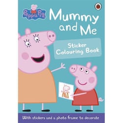 ISBN Peppa Pig: Mummy and Me Sticker Colouring book English 16 pages